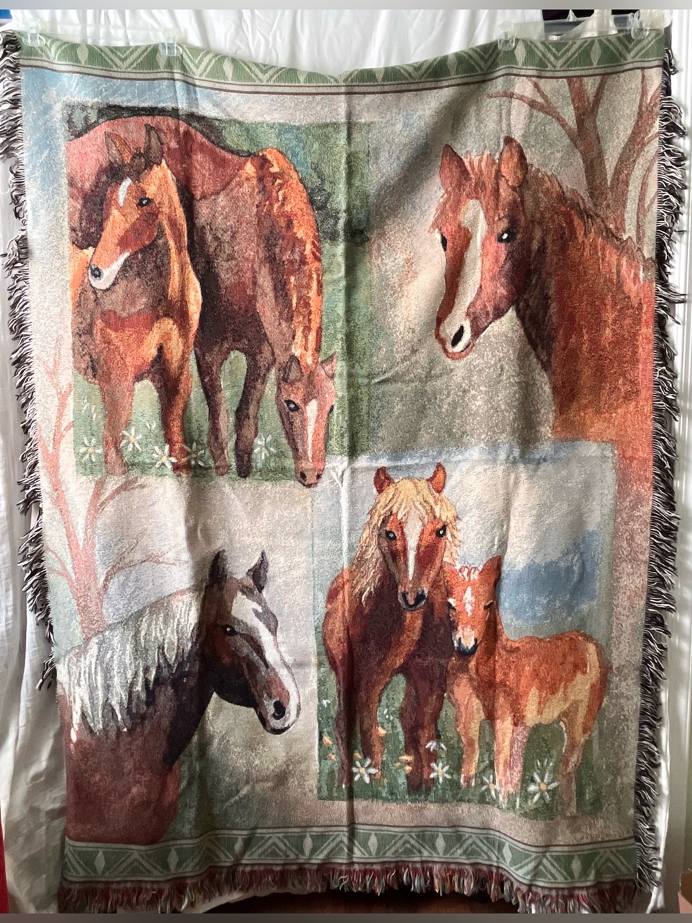 Horse Throw Blanket